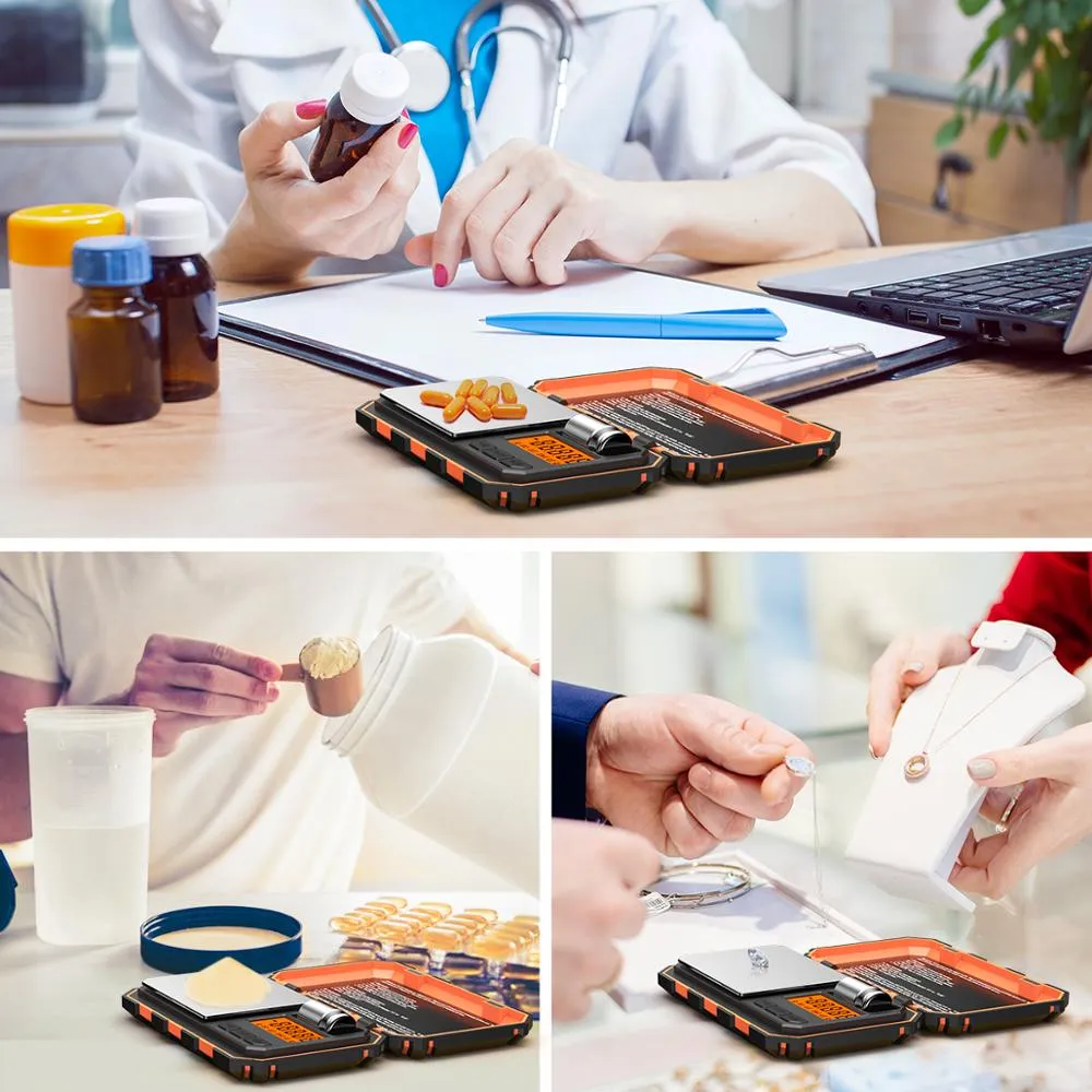 0.01g - 100g Digital Pocket Scale With Calibration Scale