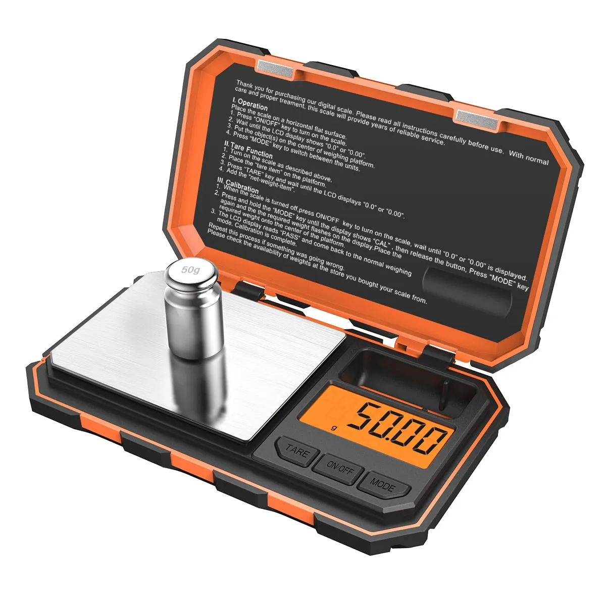 0.01g - 100g Digital Pocket Scale With Calibration Scale