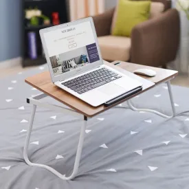 Free Installation Portable Folding Laptop Computer Desk Lazy Bed Desk Adjustable  | Brodtica.com