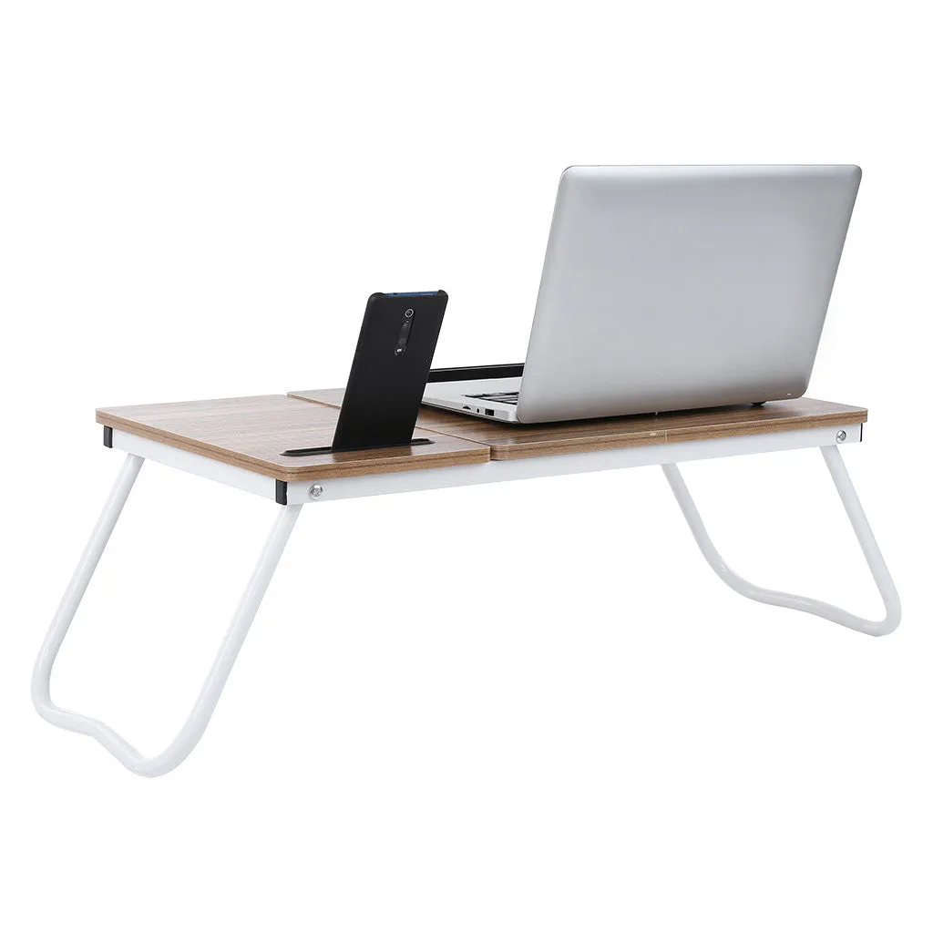 Free Installation Portable Folding Laptop Computer Desk Lazy Bed Desk Adjustable  | Brodtica.com