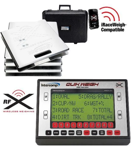 INTERCOMP SCALES - 6000LBS CAPACITY WIRELESS BLUETOOTH SCALE SYSTEM
