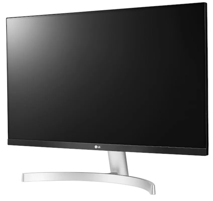 LG 27MN60T-W 27” FHD IPS 3-Side Borderless Monitor with Dual HDMI & Stand