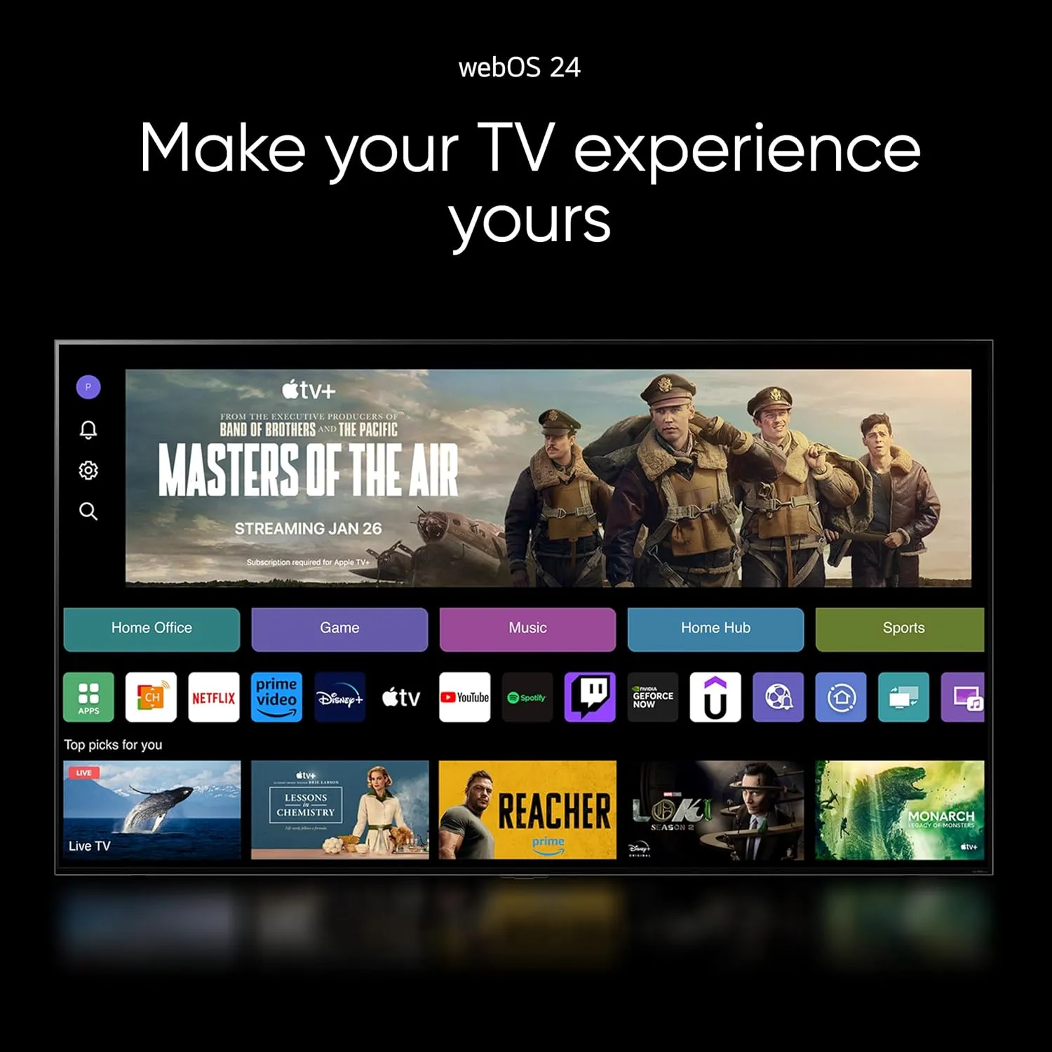 LG 65QNED90T6A 65 Inch 4K Ultra HD Smart MiniLED QNED TV | α8 AI Processor | Dolby Vision & Atmos | 120Hz Refresh Rate | Magic Remote