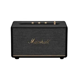 Marshall Acton III Bluetooth Speaker – Generation 3 with Wider Stereo Sound, Dynamic Loudness & Sustainable Design – Black