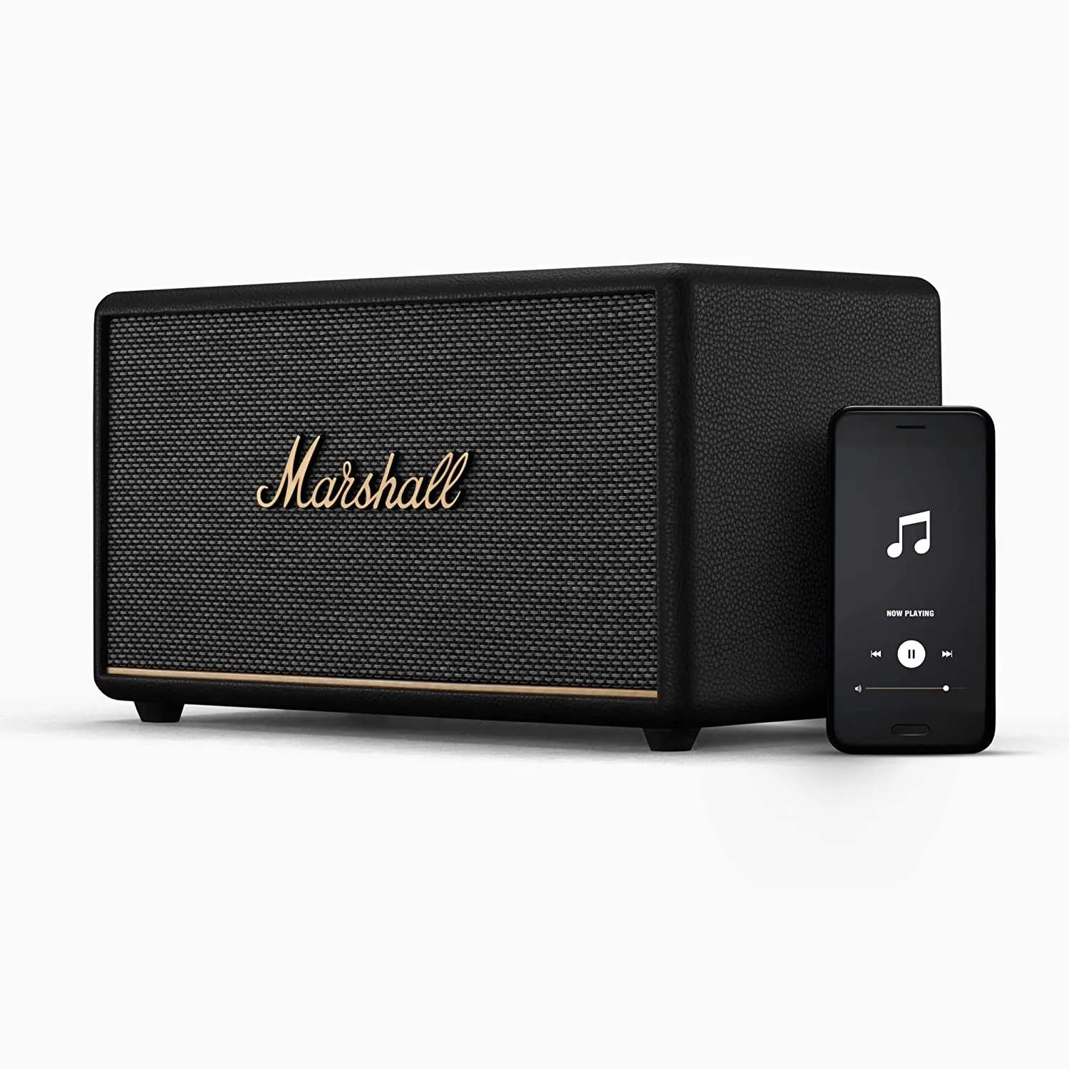 Marshall Stanmore III Bluetooth Speaker – Gen 3 with Wider Stereo Sound, Bluetooth 5.2 & Sustainable Design – Black