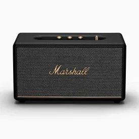 Marshall Stanmore III Bluetooth Speaker – Gen 3 with Wider Stereo Sound, Bluetooth 5.2 & Sustainable Design – Black